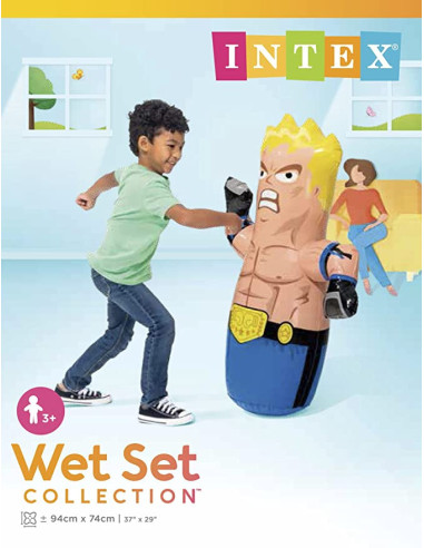 Intex Personaggi Gonfiabili 3D Assortito