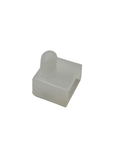 10 PZ Connettore di Alimentazione Morbido Gomma Per Striscia Led Neon Flex SL240810 Con Uscita Cavo Laterale