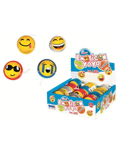 Ronchi Supertoys Emoticon Yoyo Assortiti