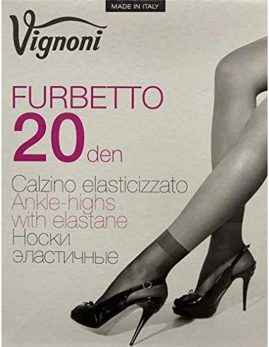 Vignoni Calzino 20den Setificato con...