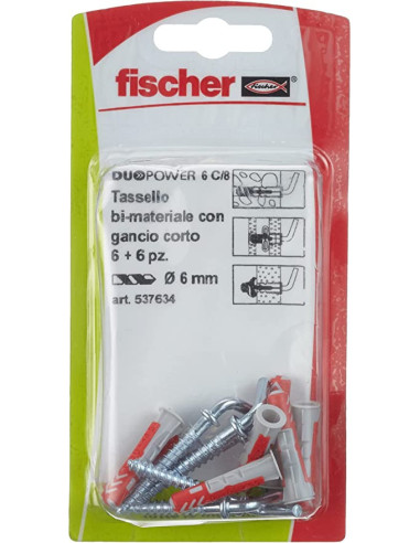 Fischer Tasselli DUOPOWER 6 Tasselli...
