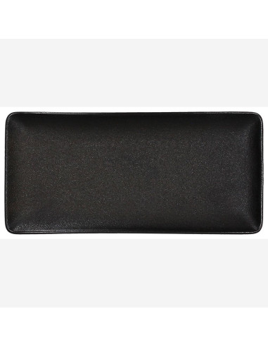 VASSOIO RETTANGOLARE SASHIMI JAP BLACKNERO28X13,5X
