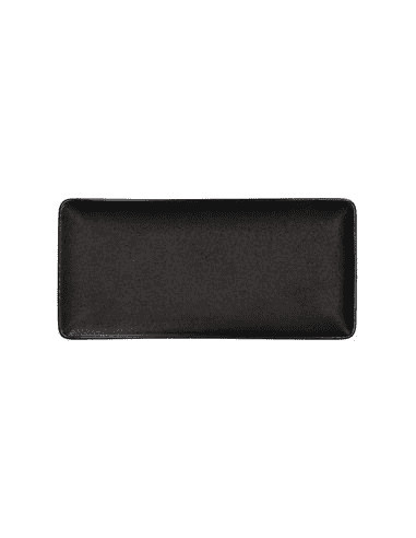 VASSOIO RETTANGOLARE SASHIMI JAP BLACKNERO28X13,5X