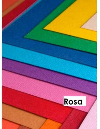 FABRIANO Cartoncino colorato ELLE ERRE Rosa 50 x 70 cm