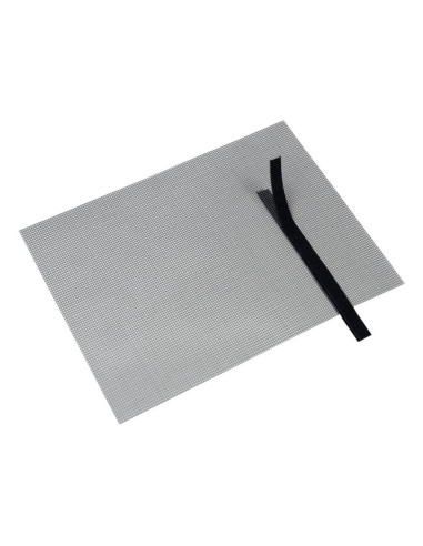 IRS Nastro adesivo zanzariere Attacca e Stacca CLARISSA Nero 5000 x 8 mm