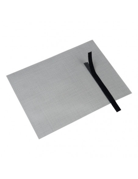 IRS Nastro adesivo zanzariere Attacca e Stacca CLARISSA Nero 5000 x 8 mm