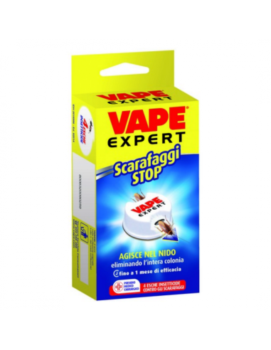 VAPE Esca animali EXPERT anti scarafaggi 4 pz