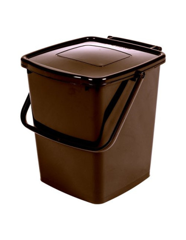 MATTIUSSI ECOLOGIA Pattumiera MINIMAX PRO Marrone 10L