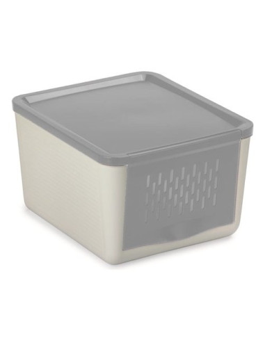 SNIPS Contenitore alimenti 2L Porta Cipolla e Verdura Grigio