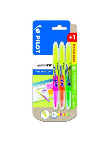 PILOT Evidenziatori doppio 2 in 1 SPOTLITER VW Colori assortiti