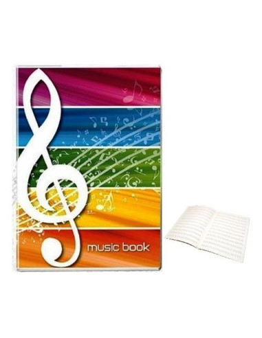 BLASETTI
Quaderno pentagramma musica A4 5707