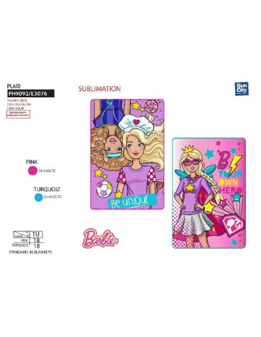 Copertina Plaid 10 Barbie - Aggiungi Stile e Comfort al tuo Spazio