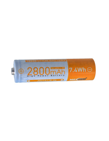 Pila Batteria 18650 Ricaricabile 2800mAh 3,7V Litio