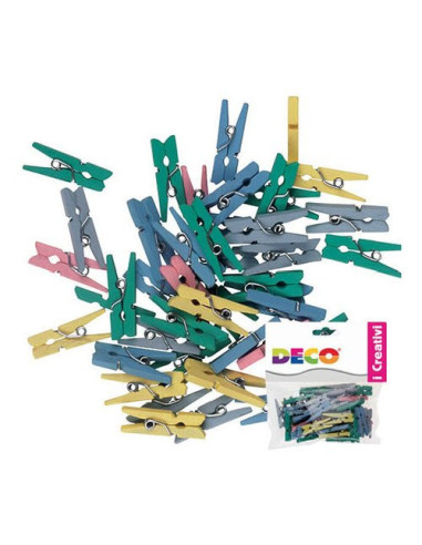 Set 45 Mini Mollette decorative...