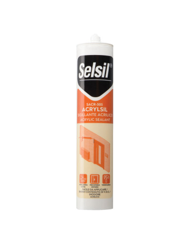 Silicone Acrilico  SACR Bianco...