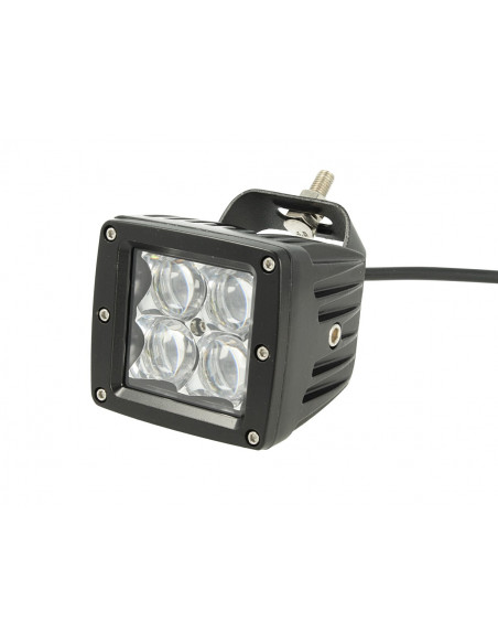 Faro Led Fanale Spot 20W Angolo Luce Stretta Beam 30 Gradi Lente 5D Connettore DT Inclusi Per Auto Camion Barca
