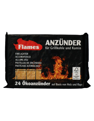 Accendifuoco ecologico Flames 32 cubi
