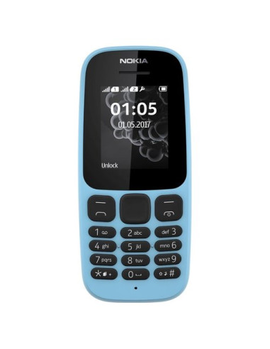 Cellulare Nokia 105 Dual Sim 2019 Blue