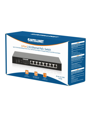 Ethernet Switch POE+ 8 Porte 2.5G