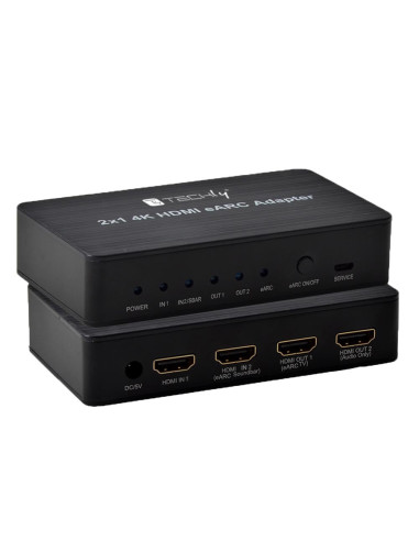 Switch HDMI 2.0 2x1 4K@60Hz con...