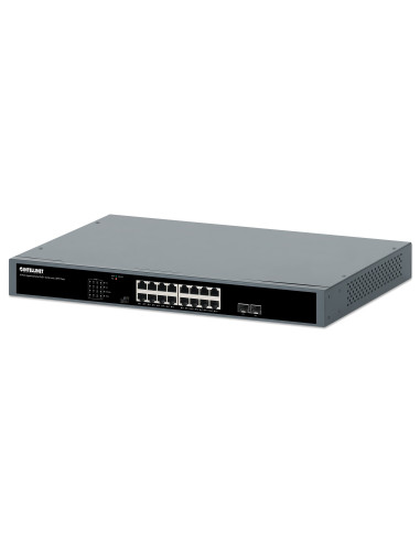 Gigabit Ethernet Switch PoE+ 16 porte...