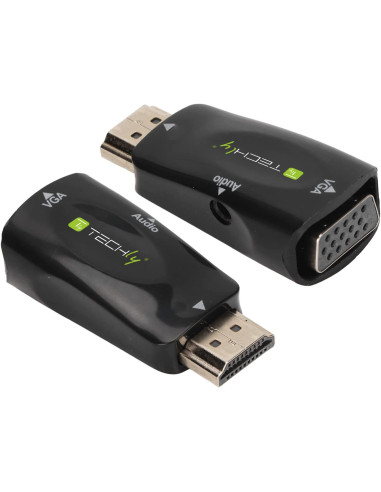 Mini Adattatore da HDMI a VGA con Audio
