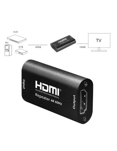 Repeater HDMI 2.0 4K@60Hz 3D HDCP...