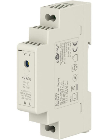 Alimentatore su Guida DIN 12V 1,25A 15W