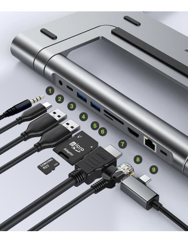 Docking Station USB-C&trade 9 in 1...