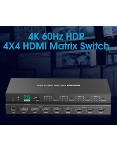 Switch Matrix HDMI2.0 4x4...