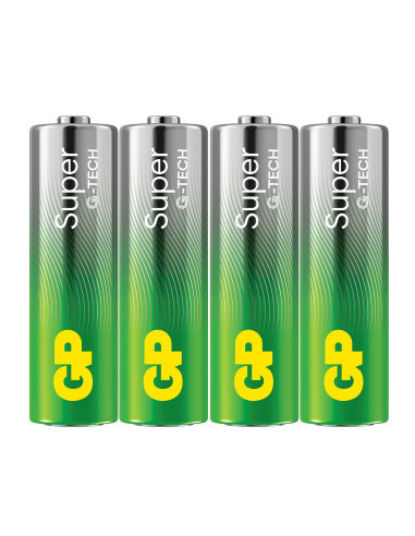 Confezione 4 Batterie GP Super...