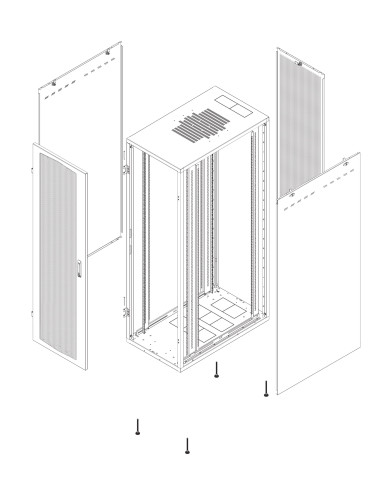 Armadio Server Rack NextGen 1000 19''...