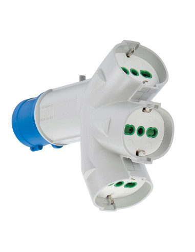 Adattatore Industriale Triplex da...