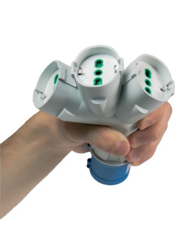 Adattatore Industriale Triplex da...