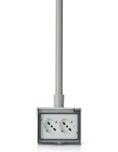 Multipresa Universale IP55 con Doppia...