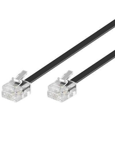 Cavo telefonico RJ11 Modulare 6P4C 10 mt