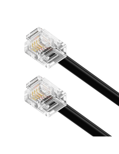 Cavo telefonico RJ12 Modulare 6P6C 2 mt