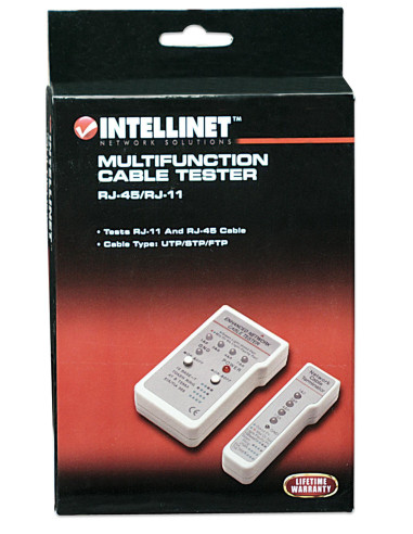 Tester Multifunzione per Cavi di Rete...