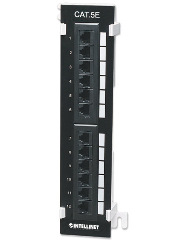 Pannello Patch 12 Porte UTP Cat5e...