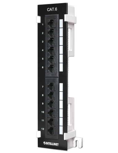 Pannello Patch 12 Porte UTP Cat6...