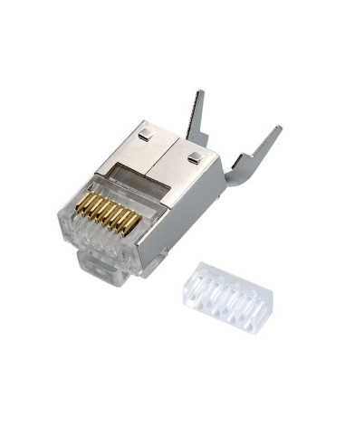 Plug per Cat. 5 e 6 STP con Guida e...