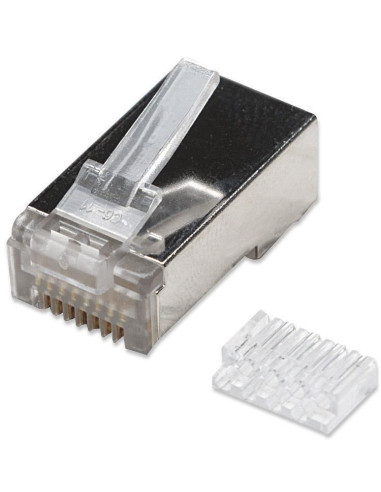 Plug Modulari RJ45 Cat6 con Slitta...