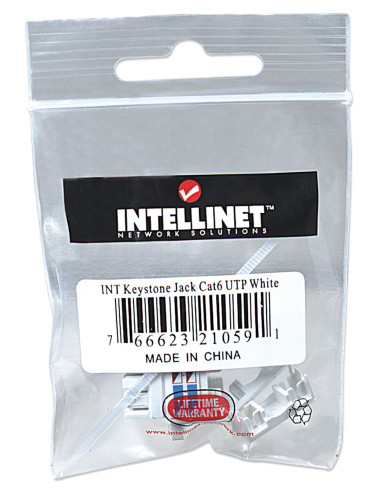 Frutto Keystone RJ45 Cat.6 UTP non...