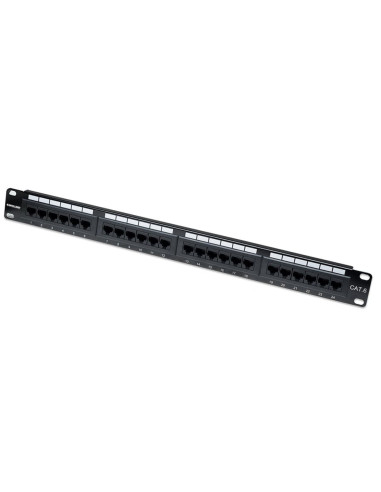 Pannello Patch UTP 24 posti RJ45 cat. 6
