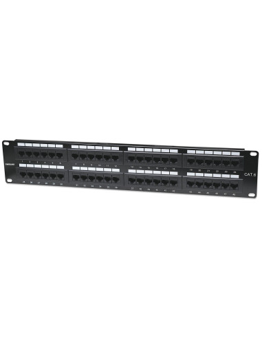 Pannello Patch UTP 48 posti RJ45 cat. 6
