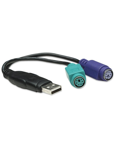 Adattatore USB a doppio PS/2