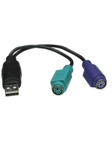 Adattatore USB a doppio PS/2