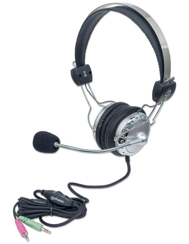 Cuffia Stereo con Microfono con Asta...