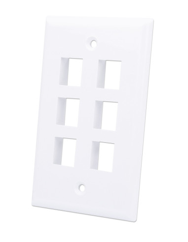 Placca Porta Frutti 6 Posti Mod.503...