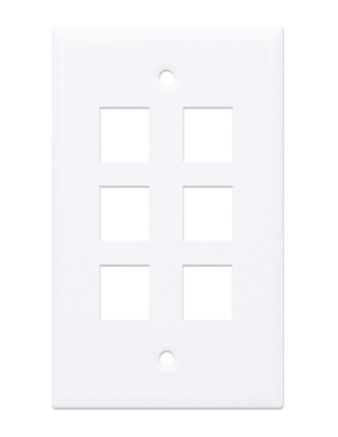 Placca Porta Frutti 6 Posti Mod.503...